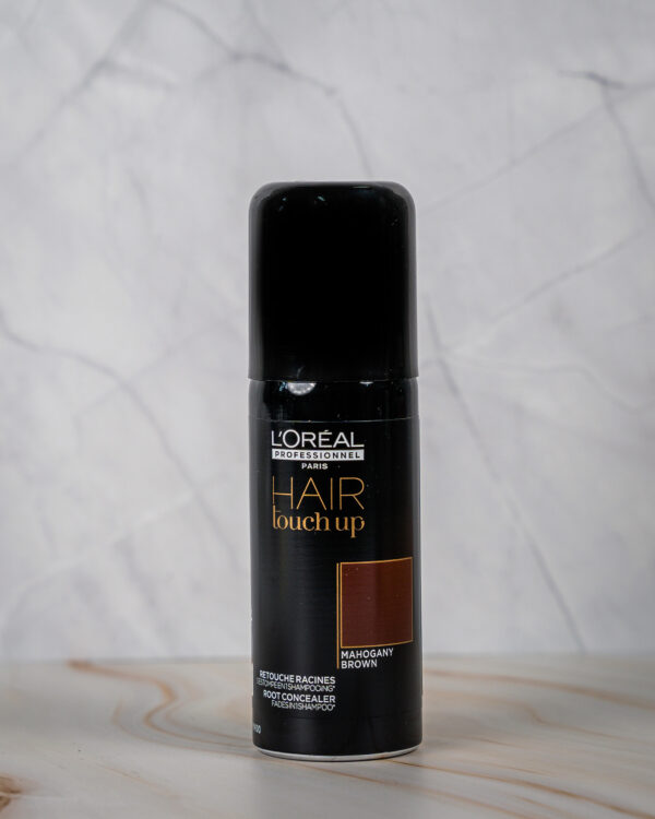 L'Oreal Hair Touch Up Mahogany Brown 75ml - ritocco radice castano mogano