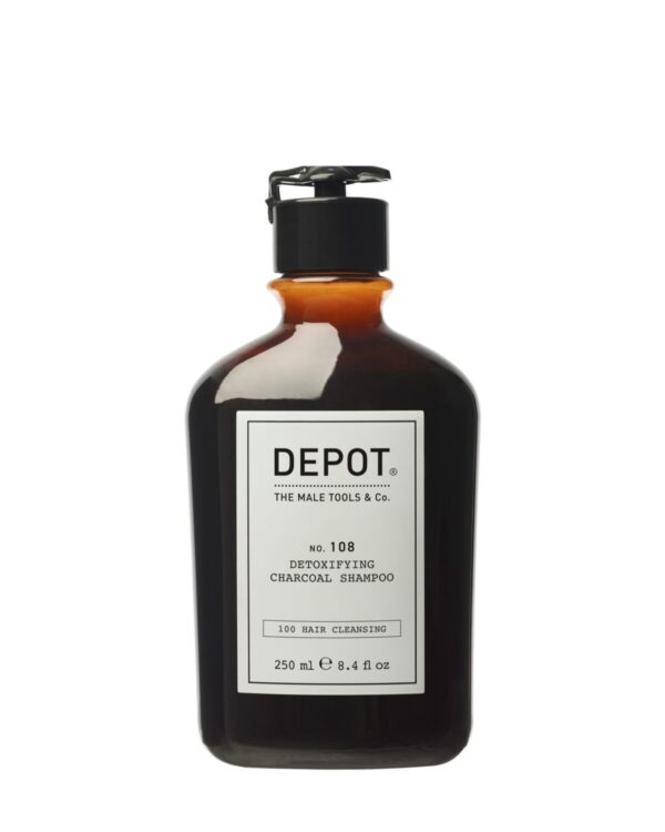 Depot Hair Cleansing No. 108 Detoxifying Charchoal Shampoo 250ml - shampoo detossinante
