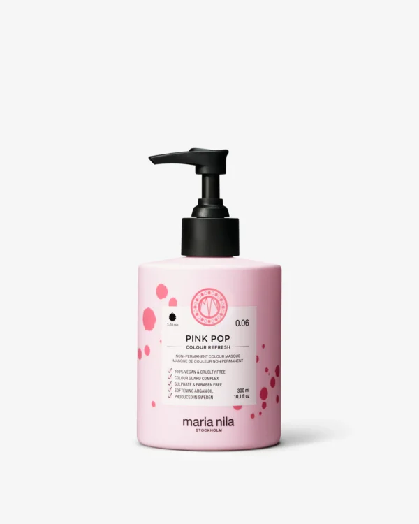 Maria Nila Colour Refresh Pink Pop 300ml - maschera colorata