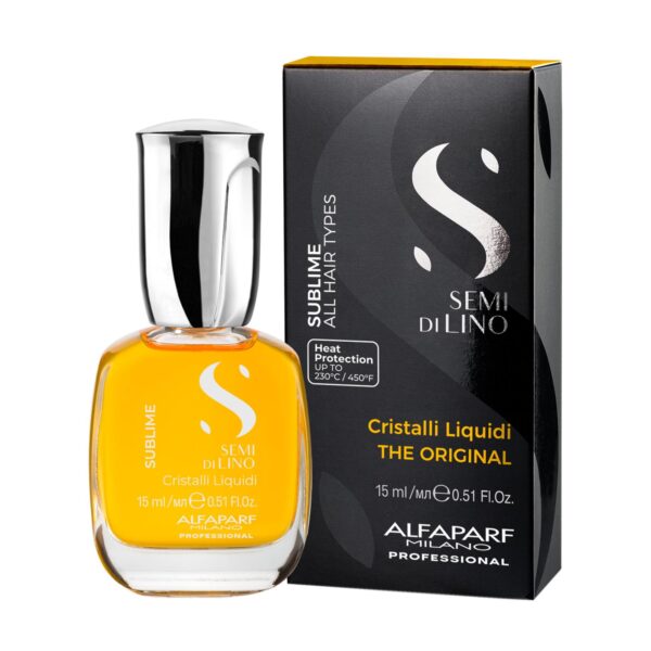 Alfaparf Milano Semi Di Lino Sublime Cristalli Liquidi 15ml - siero illuminante
