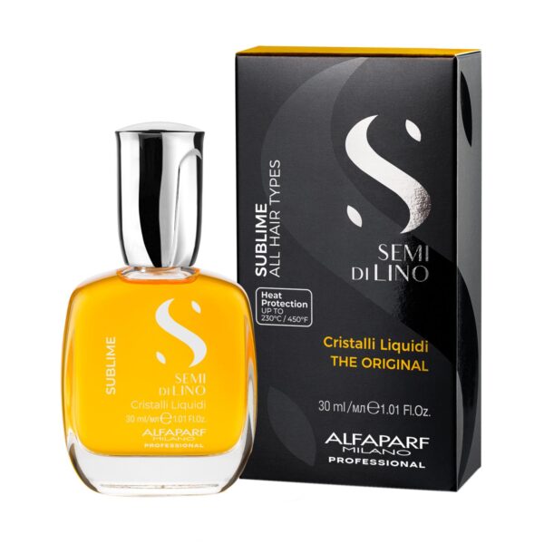 Alfaparf Milano Semi Di Lino Sublime Cristalli Liquidi 30ml - siero illuminante