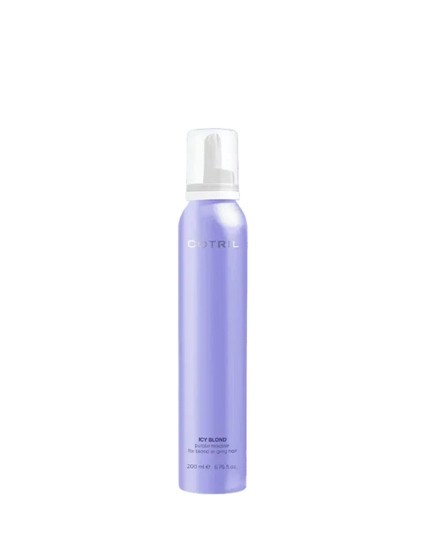 Cotril Icy Blond Blond Purple Mousse 200ml- mousse antigiallo condizionante