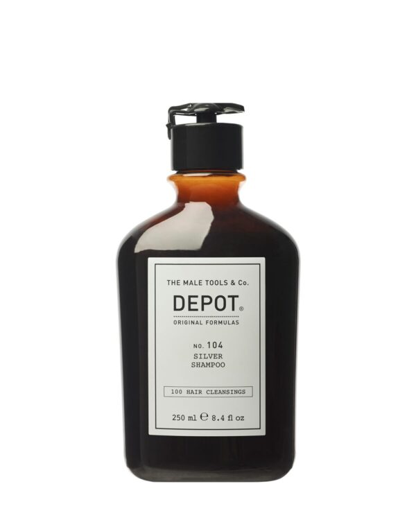 Depot Hair Cleansing No. 104 Silver Shampoo 250ml - shampoo capelli biondi, grigi e bianchi