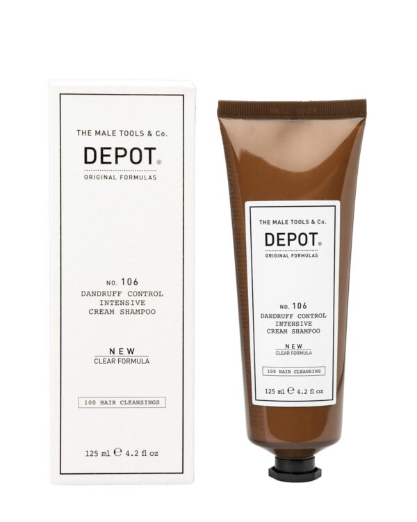 Depot Hair Cleansing No. 106 Dandruff Control Intensive Cream Shampoo 125ml - shampoo anti forfora