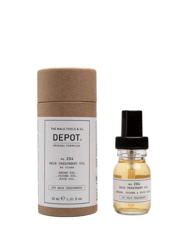 Depot  No. 204 Hair Treatment Oil 30ml - no rinse - Trattamento in olio senza risciacquo