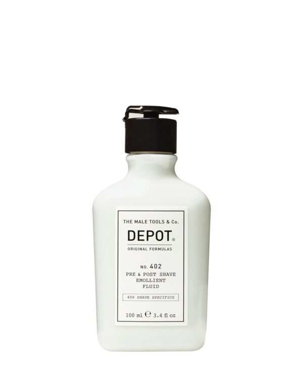 Depot Shave Specifics No.402 Pre & Post Shave Emollient Fluid 100ml - fluido emolliente pre e post rasatura