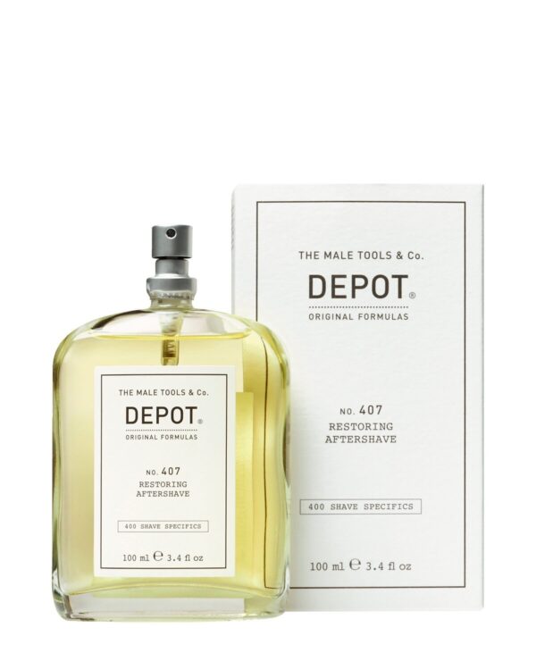 Depot Shave Specifics No.407 Restoring Aftershave 100ml - lozione dopobarba tonificante rinfrescante