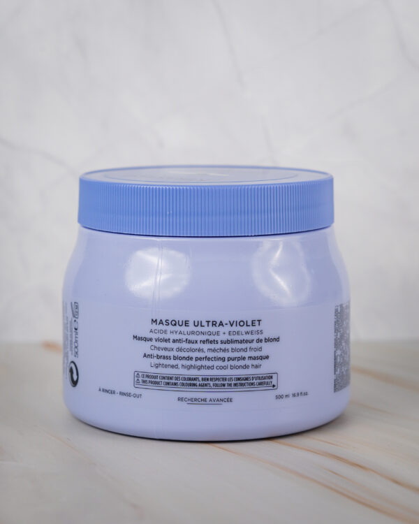 Kerastase Blond Absolu Masque Ultra Violet 500ml - maschera antigiallo capelli biondi, grigi, bianchi