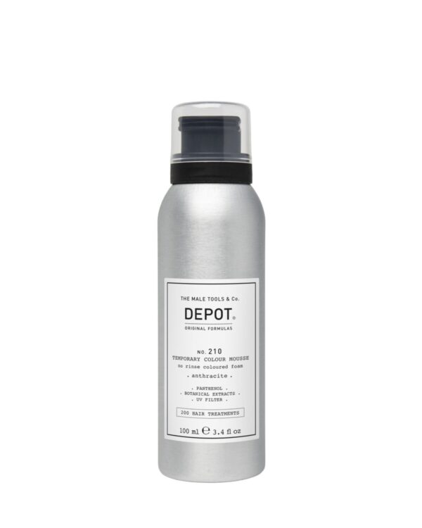 Depot Hair Treatments Temporary Colour Mousse Anthracite 100ml - schiuma colorata senza risciacquo