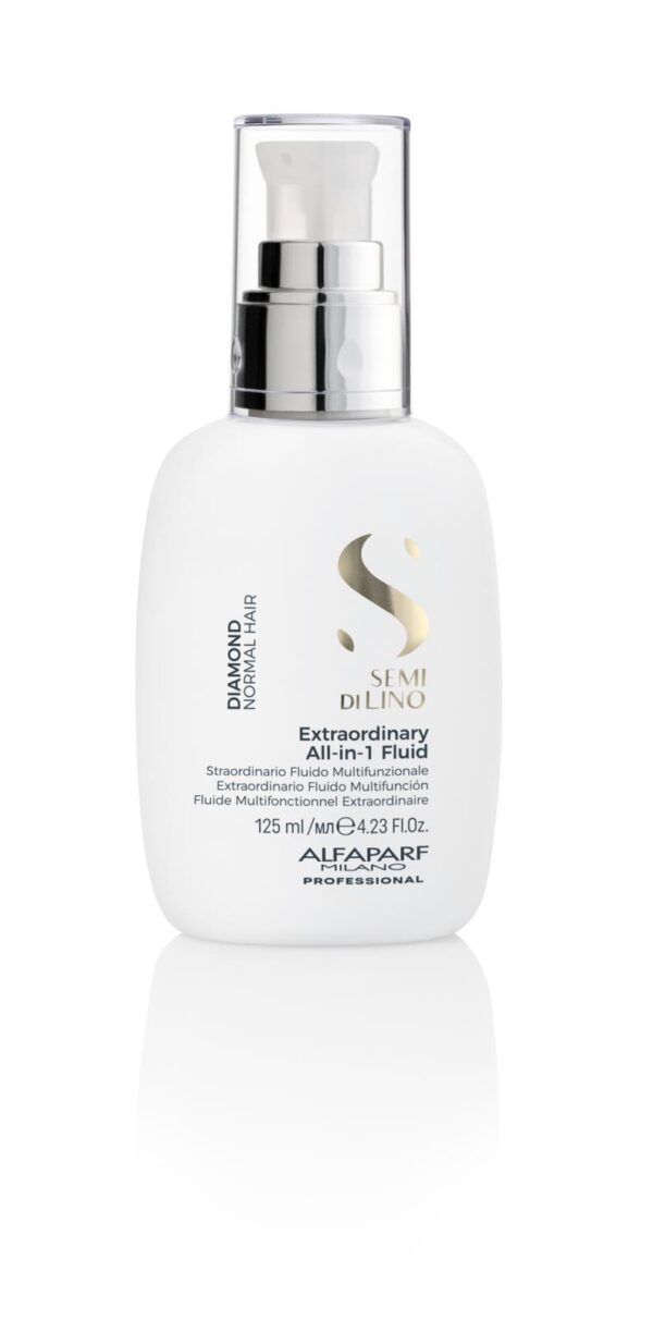 Alfaparf Milano Semi Di Lino Diamond Extraordinary All-In-1 Fluid 125ml - fluido leave-in multifunzionale