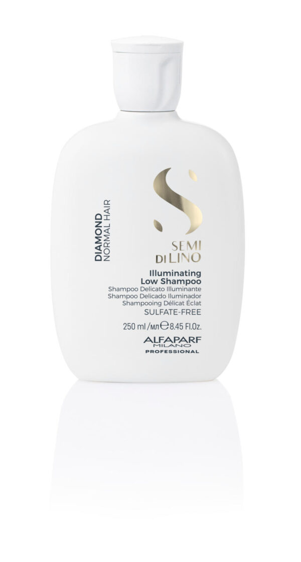 Alfaparf Milano Semi Di Lino Diamond Illuminating Low Shampoo 250ml - shampoo delicato illuminante per capelli normali