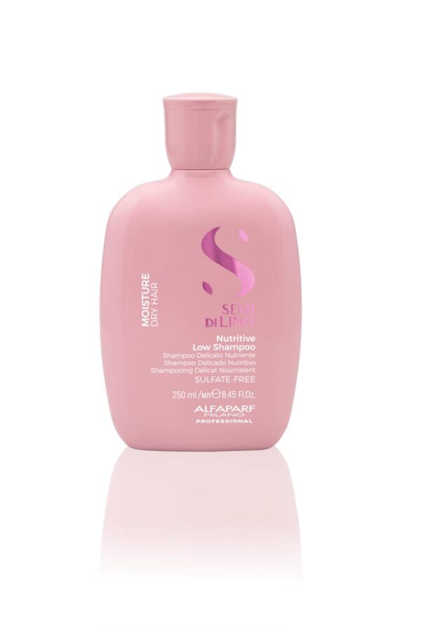 Alfaparf Milano Semi Di Lino Moisture Nutritive Low Shampoo 250ml - shampoo delicato nutriente per capelli secchi