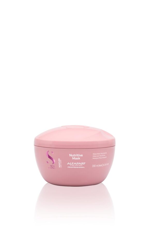 Alfaparf Milano Semi Di Lino Moisture Nutritive Mask 200ml - maschera nutriente per capelli secchi