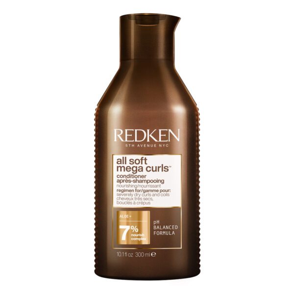 Redken All Soft Mega Curls Conditioner 300ml - balsamo per capelli ricci e secchi