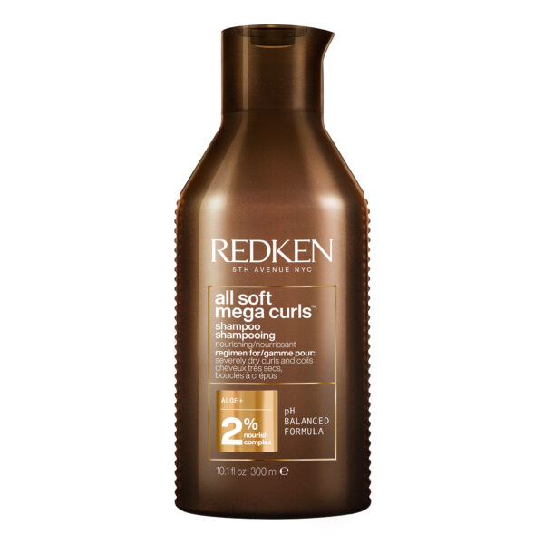 Redken All Soft Mega Curls Shampoo 300ml - shampoo per capelli ricci e secchi
