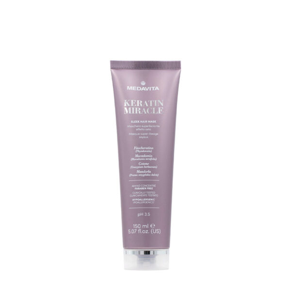 Medavita Lunghezze Keratin Miracle Sleek Hair Mask 150ml - maschera lisciante