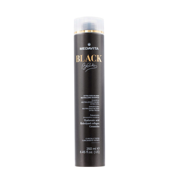 Medavita lunghezze Blondie Black Extra Cool Blonde Neutralizing Shampoo 250ml - shampoo neutralizzante biondi extra cool