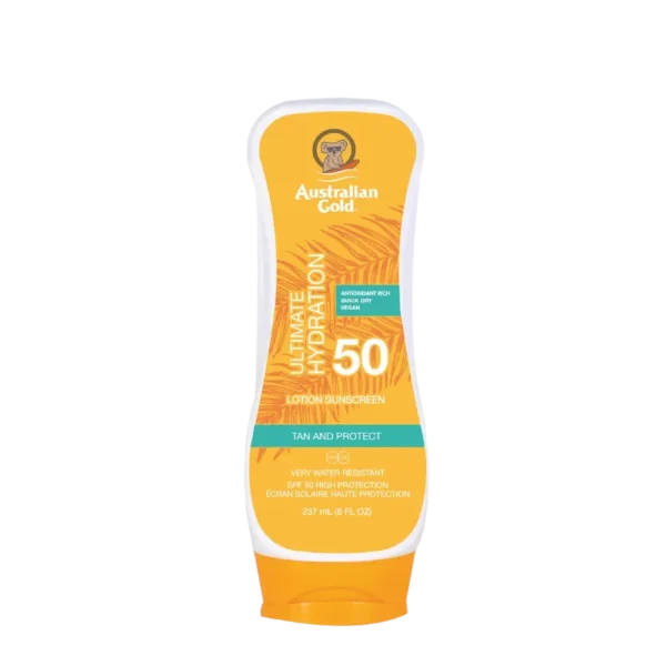 Australian Gold SPF50 Ultimate Hydration Lotion Sunscreen 237ml - protezione solare